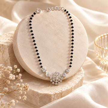 Silver Mangalsutra Bracelet