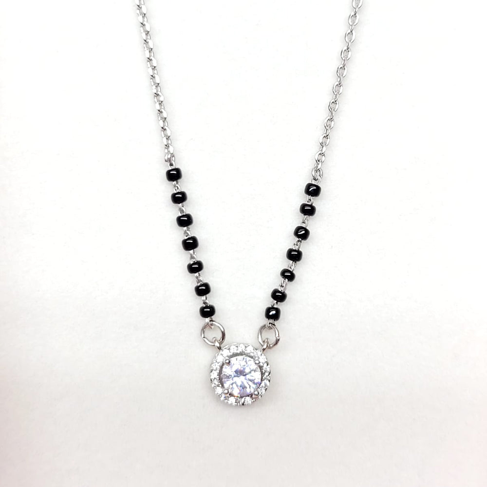 Elegant 925 sterling silver mangalsutra