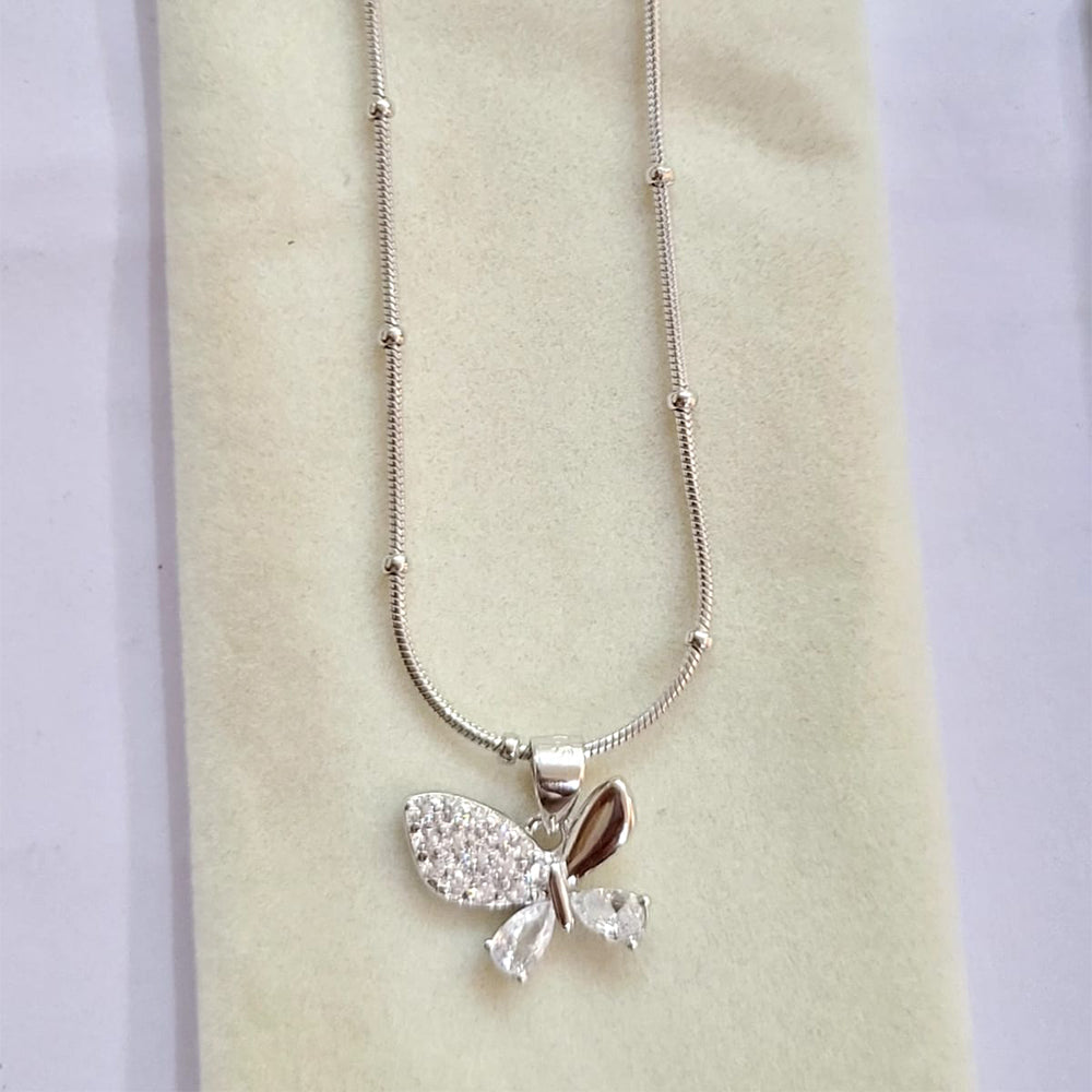 Butterfly pendant set