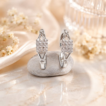 Silver Love Embrace  Toe Ring