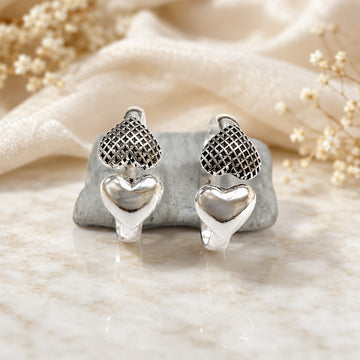 Oxidised silver toe ring