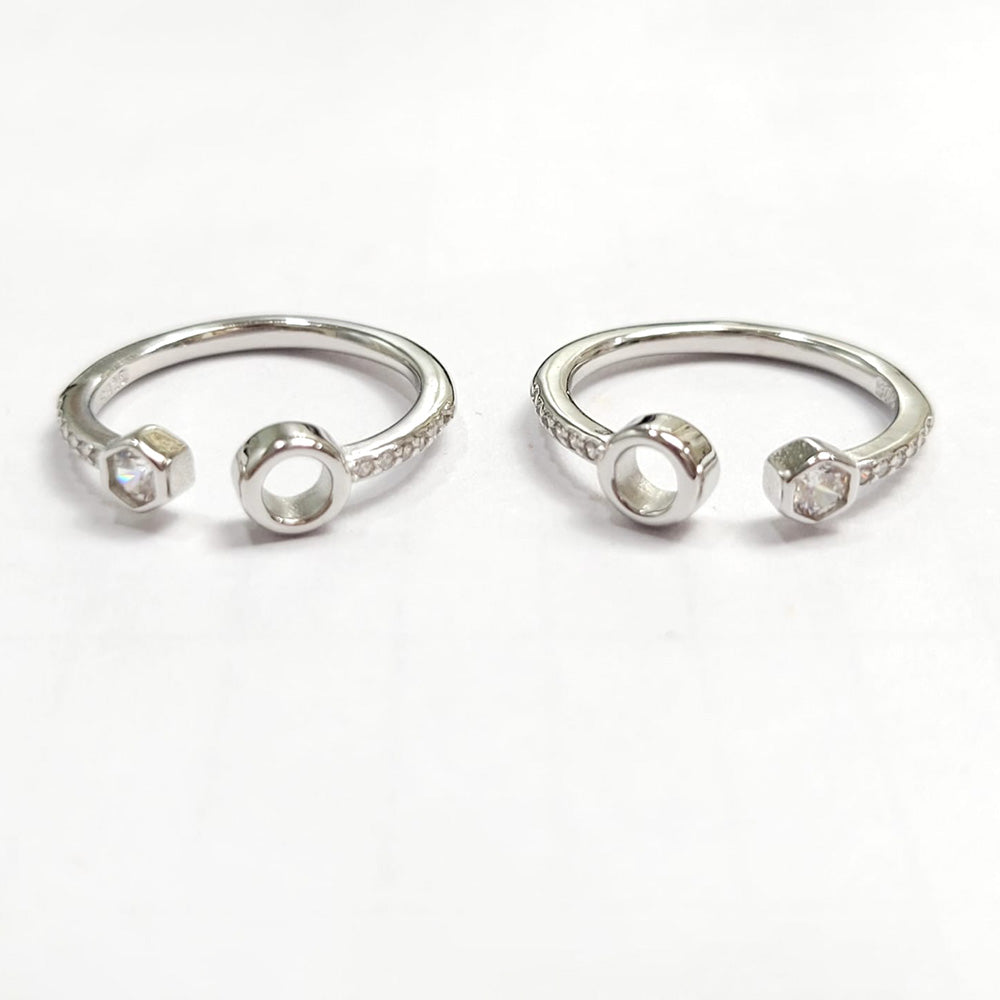 Sterling silver Flower Toe Ring