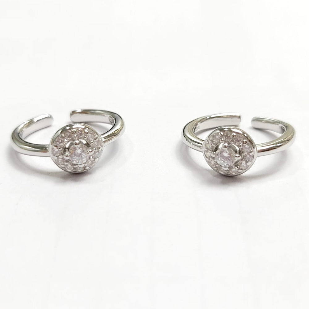 Zircon Toe Ring