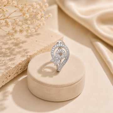 925 Silver Zircon Ring