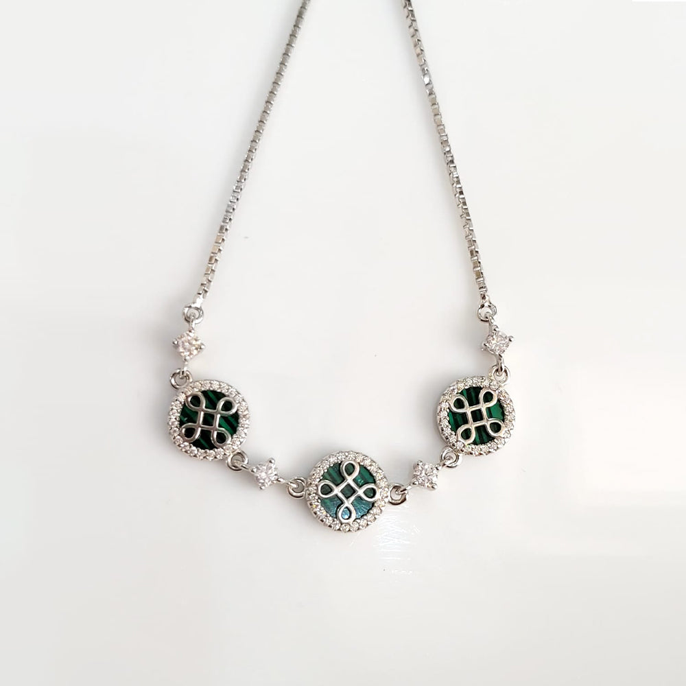 Silver Embellished bracelet with 925 pure silver