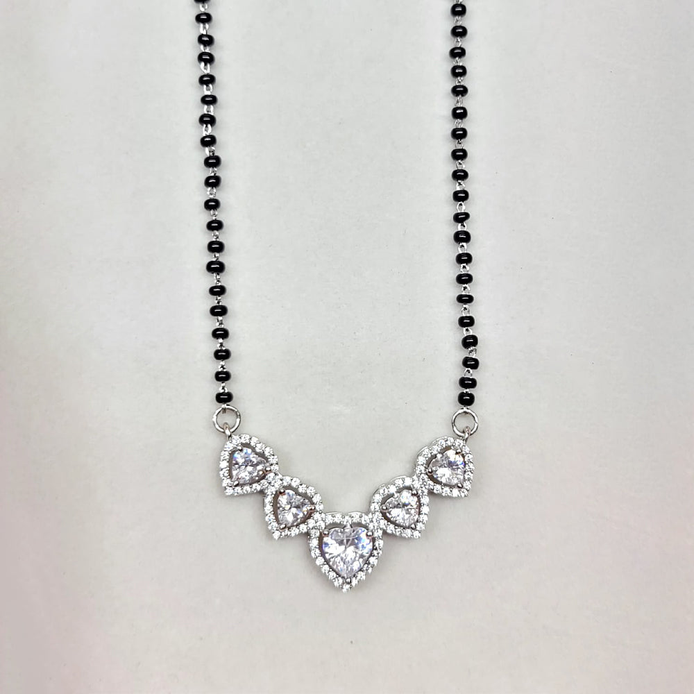 Elegant 925 sterling silver mangalsutra