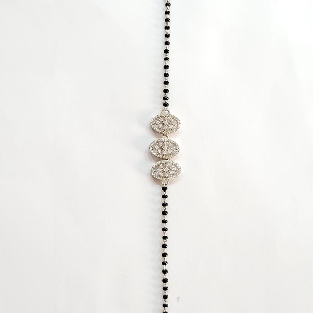 Silver Mangalsutra Bracelet