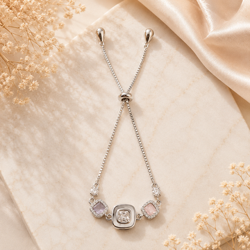 Silver Embellished bracelet made with pure 925 silver