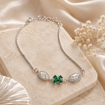 Silver Mangalsutra Bracelet