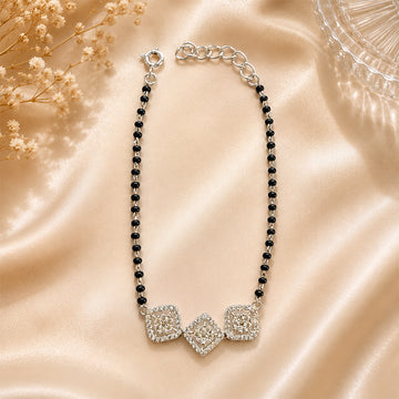 Silver Mangalsutra Bracelet