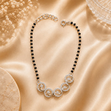 Silver Mangalsutra Bracelet