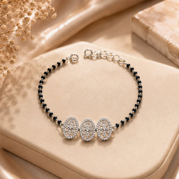 Silver Mangalsutra Bracelet