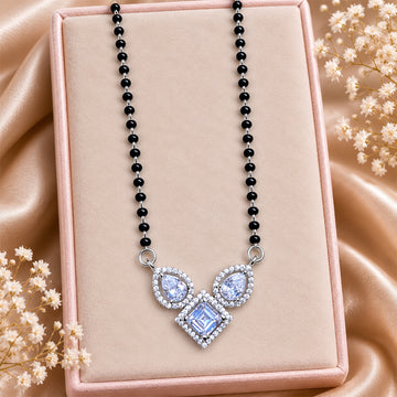 Elegant 925 sterling silver mangalsutra