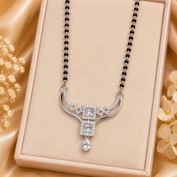Elegant 925 sterling silver mangalsutra