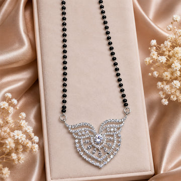Elegant 925 sterling silver mangalsutra