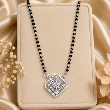 Elegant 925 sterling silver mangalsutra