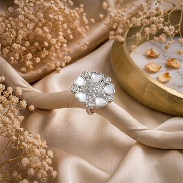 925 Silver Zircon Ring
