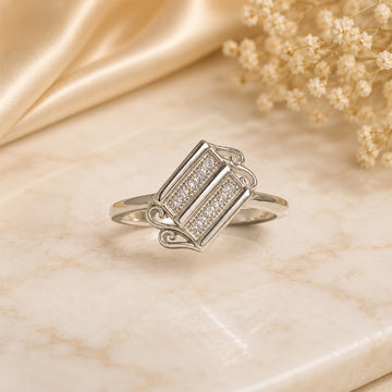 925 Silver Zircon Ring