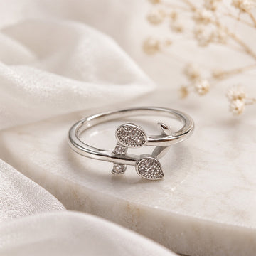 925 Silver Zircon Ring