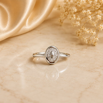 925 Silver Zircon Ring